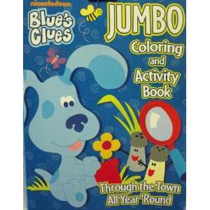  Blues Clues Coloring & Activity Book  96 Pg Through the 