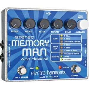  electro harmonix Stereo Memory Man with Hazarai Musical 