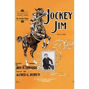  Jockey Jim Ballad 20x30 Poster Paper