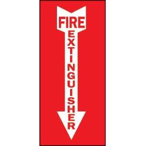  Fire Extinguisher Sign with Arrow