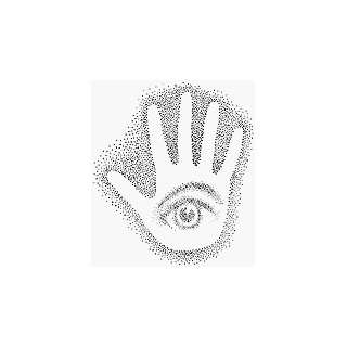  Petro Eyehand Rubber Stamp