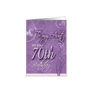  Purple Pizzazz   for 70 year old Aunt Card Health 