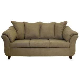 Triad Upholstery 8300 S BM Standard Sofa in Bulldozer Mocha 8300 S BM