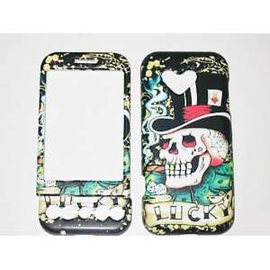 Lucky Hard Crystal Cover Pouch Case Snapon Faceplate for HTC G1 Google 