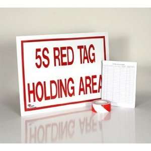  5S Red Tag Holding Area Kit 