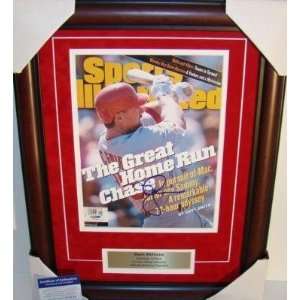   Mark McGwire SIGNED Framed SI Magazine PSA   Autographed MLB Magazines