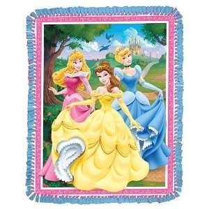  Make It Yourself Throw Kit 43X55 Princess Castle (2 Pack 