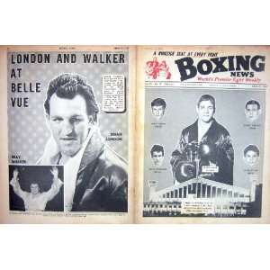  BOXING 1966 ROWE WENTON CUTTS WILLIAMS TURPIN LONDON