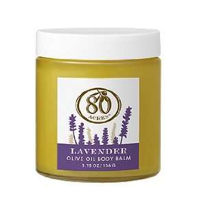  Lavender Olive Oil Body Balm 3.75 oz by 80 Acres Beauty