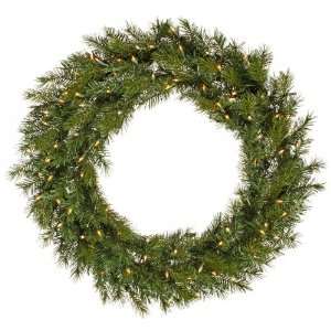  120 Augusta Pine Christmas Wreath Dura Lit 800 Multi 