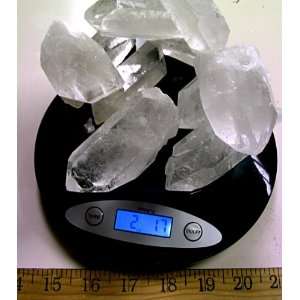  over 2 full Lbs. natural quartz crystal points hand picked 