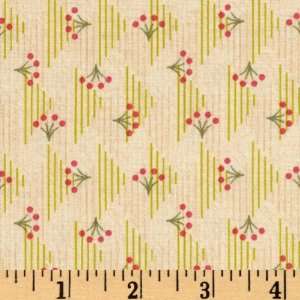  44 Wide Victorias Guest House Abstract Cream Fabric By 