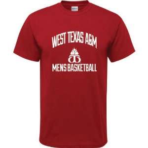 West Texas A&M Buffaloes Cardinal Red Youth Mens 