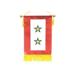  Service Flag   Two Gold Star