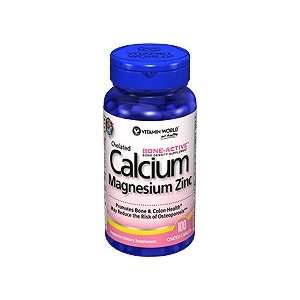 Calcium Magnesium Zinc 100 Tablets
