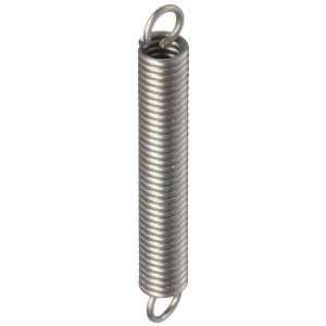 Spring, Steel, Inch, 0.18 OD, 0.029 Wire Size, 2.25 Free Length, 3 