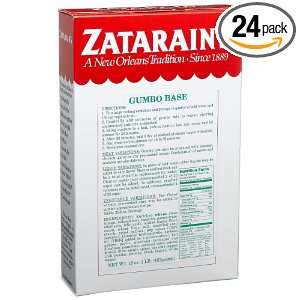 Zatarains Seafood/Crab Soup Base, Dry, 3 Ounce Units (Pack of 24)