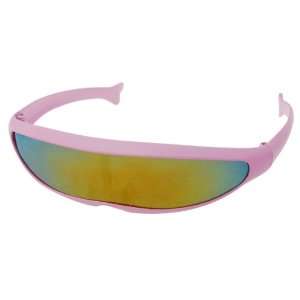  Como Uni Lens UV Protection Sunglasses Pink Frame Eyewear 