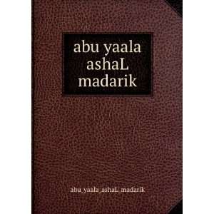  abu yaala ashaL madarik abu_yaala_ashaL_madarik Books