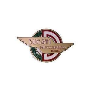  Metall Sign Werks Vintage Metal Signs   Ducati Meccanica 