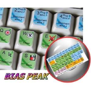  BIAS PEAK KEYBOARD STICKERS