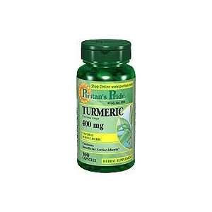    Turmeric 400 mg 400 mg 100 Capsules