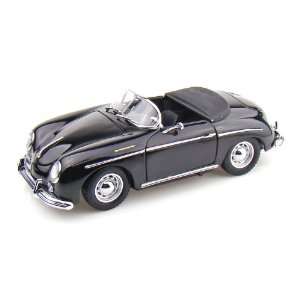  Porsche 356A Speedster 1/18 Black Toys & Games