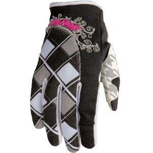  Fly Racing Youth Girls Kinetic Gloves   2010   Youth Large 