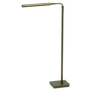   37 Inch to 46 1/2 Inch Adjustable LED Pharmacy Floor Lamp, Hammered