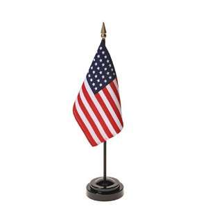  Historical U.S. Flag 4X6 Inch 38 Star Mounted E Gloss 