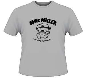 Mac Miller Cartoon Parody Rap Hip Hop T Shirt  