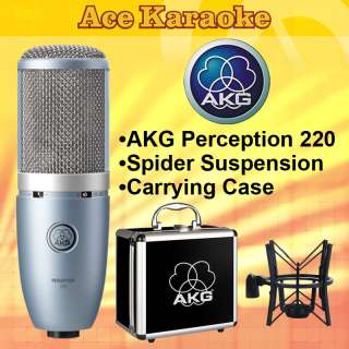 AKG PERCEPTION 220 CONDENSER MICROPHONE 885038021056  
