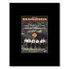 RAMMSTEIN   UK Tour 2005   Black Matted Mini Poster