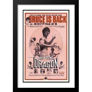  The Young Dragon 20x26 Framed and Double Matted Movie 