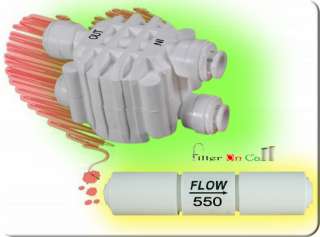 Auto Shut Off Valve & Flow Restrictor 550 ML Combo RO Reverse Osmosis 