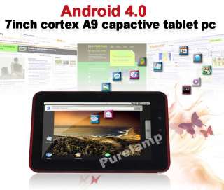 Zenithink ZT 280 C71 Android 2.3 Cortex A9 512M DDR 4GB WIFI Tablet 