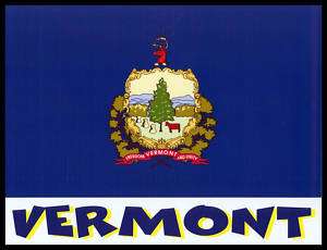 Vermont State Flag T Shirt New 8 Sizes 3 Colors  