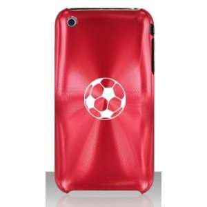  Apple iPhone 3G 3GS Red C245 Aluminum Metal Back Case 