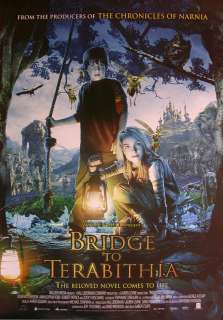 Bridge to Terabithia Thai DS Movie Poster 2007  
