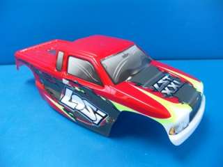 Team Losi 1/8 XXL Monster Truck Painted Lexan Body Nitro LOSB8022 red 