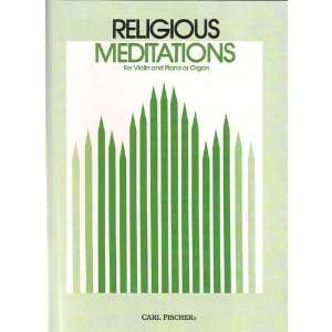  Ambrosio, W.F.   Religious Meditations for Violin and 
