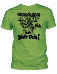 Mens George Clinton Dope Dog Fitted Jersey T shirt