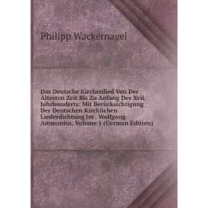   Ammonius, Volume 1 (German Edition) Philipp Wackernagel Books