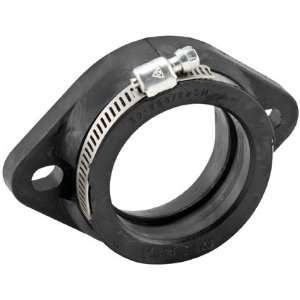  RUBBER FLANGE 42MM GRY W/CLAMP Automotive