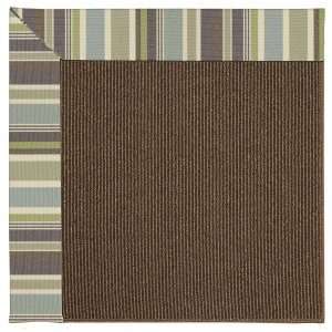   Zoe Java Sisal 2007 Blue Stripe 422 9 x 12 Area Rug