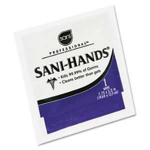 Nice Pak D43800   Sani Professional Sani Hands II Sanitizing Wipes, 7 