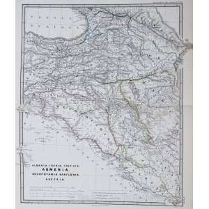  Spruner Map of Armenia and Mesopotamia (1865) Office 