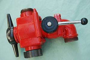   Hydrant Relief Valve 2 ½ NH. Multiple Outlet W/Shut off control