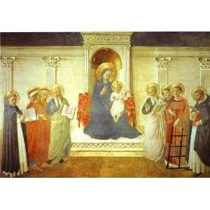  FRAMED oil paintings   Fra Angelico   24 x 16 inches 