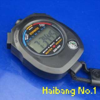 New Chronograp​h Digital Timer Stopwatch Sport Counter Watch ZSD 009 